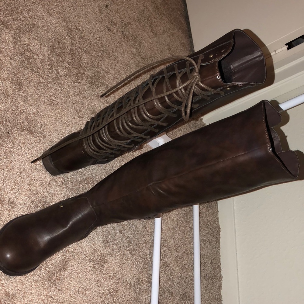 Rampage lace up boots NWOT ‼️